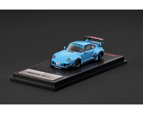 Ignition Model Porsche RWB 993 Light Blue IG4211