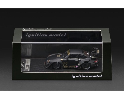 Ignition Model Porsche RWB 993 Matte Black IG4212