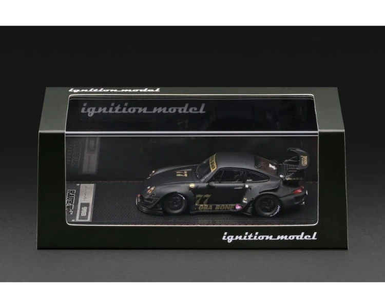 Ignition Model Porsche RWB 993 Matte Black IG4212