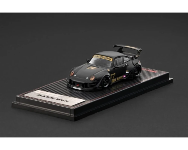 Ignition Model Porsche RWB 993 Matte Black IG4212