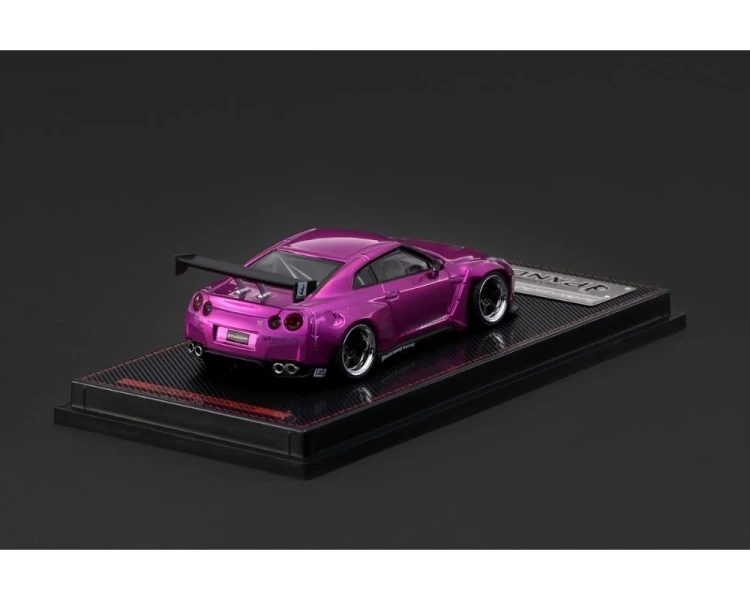 Ignition Model Pandem Nissan GT-R R35 Pink Metallic IG4278