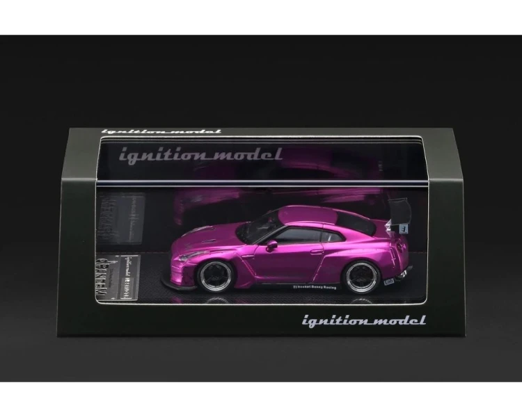 Ignition Model Pandem Nissan GT-R R35 Pink Metallic IG4278
