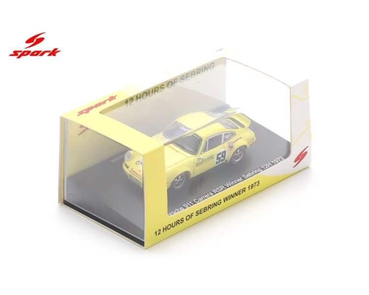 Spark Porsche 911 Carrera RSR 12h Sebring Yellow 64SE73