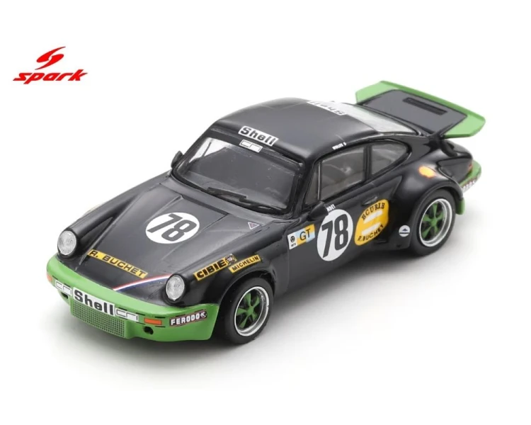 Spark Porsche 911 Carrera RSR #78 24h Le Mans Black Green 64S026