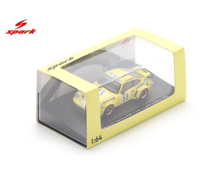 Spark Porsche 911 Carrera RSR #53 24h Le Mans Yellow 64S024