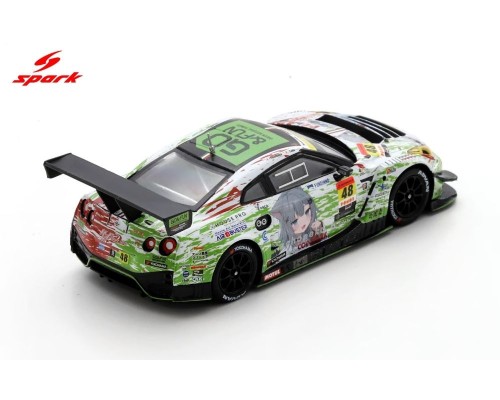 Spark Nissan GT-R NISMO GT3 #48 NILZZ RACING Datsumou K's Frontier GO &amp; FUN NekoNeko GT300 SUPER GT 64SGT25048