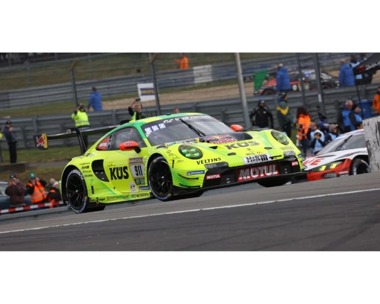 Spark Porsche 911 GT3 R (992) Evo26 #911 Manthey 24h Nurburgring Yellow Green 64S199