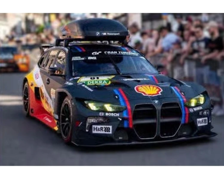 Spark BMW M3 GT3 Touring #81 BMW M Motorsport with roof box 64S255