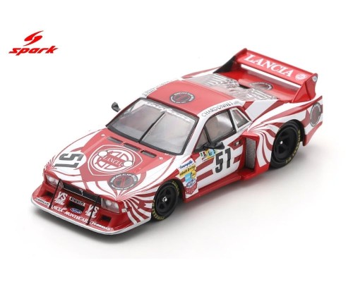 Spark Lancia Beta Montecarlo Turbo #51 24h Le Mans White Red 64S157