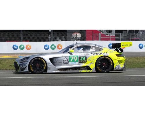 Spark Mercedes-AMG LMGT3 #79 Iron Lynx 24h Le Mans Silver Yellow 64S178