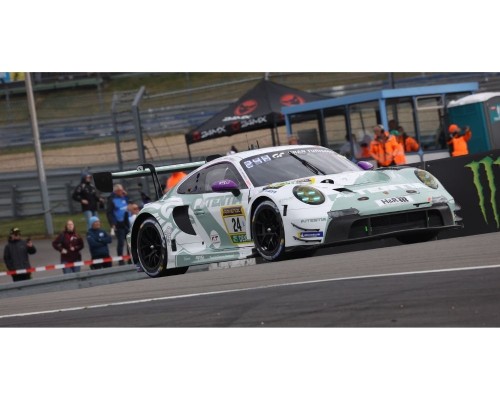 Spark Porsche 911 GT3 R (992) Evo26 #24 Lionspeed GP 24h Nurburgring White Green 64S193