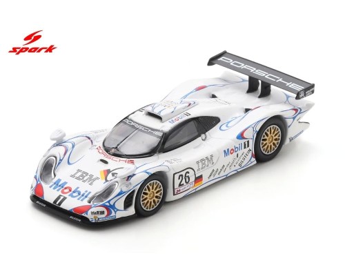 Spark Porsche 911 GT1 #26 24h Le Mans White 64LM98