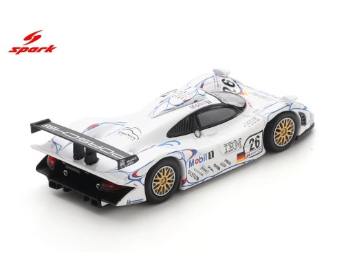 Spark Porsche 911 GT1 #26 24h Le Mans White 64LM98