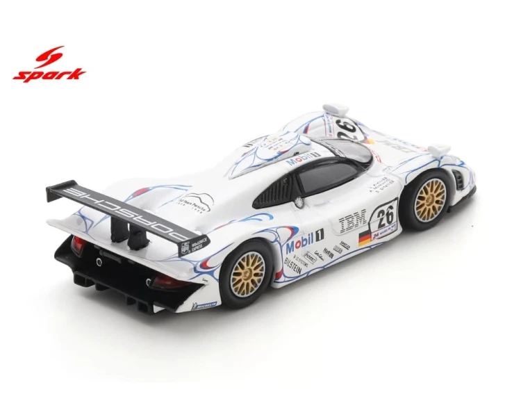 Spark Porsche 911 GT1 #26 24h Le Mans White 64LM98