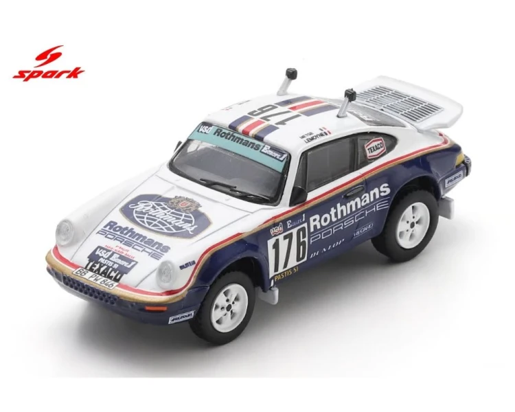 Spark Porsche 953 #176 Paris-Dakar Rally White Blue 64S240