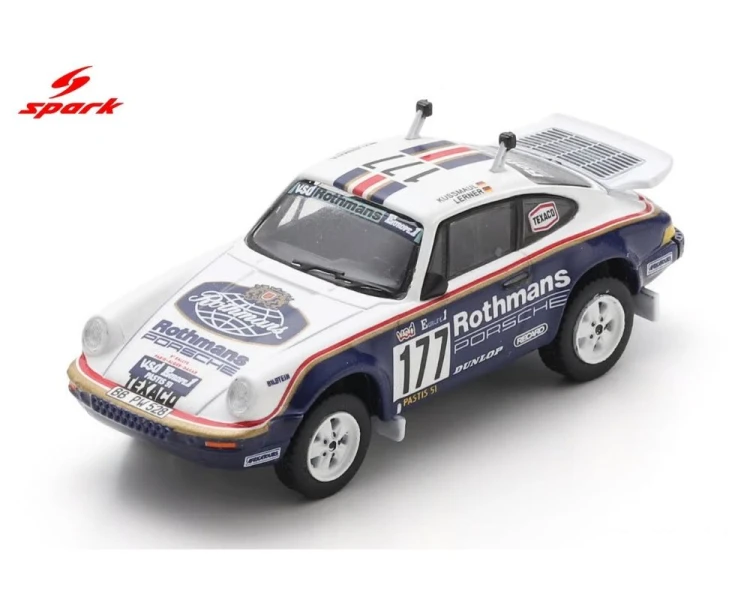 Spark Porsche 953 #177 Paris-Dakar Rally White Blue 64S242