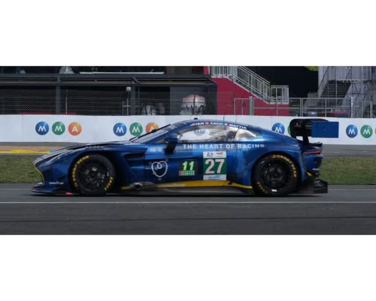 Spark Aston Martin Vantage AMR LMGT3 #27 Heart of Racing Team 24h Le Mans Blue 64S175