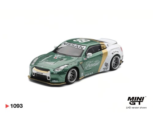 Mini GT #1093 Nissan GT-R R35 LB Works Type 1 Custom Ducktail Auto Finesse MGT01093