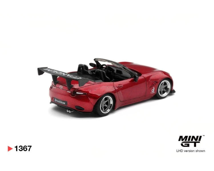 Mini GT #1367 Mazda MX-5 ND Pandem Kodo Red MGT01367