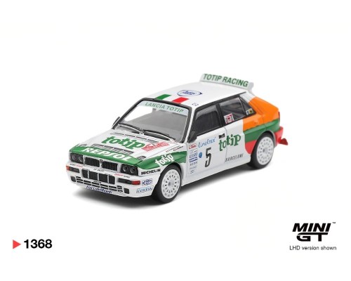 Mini GT #1368 Lancia Delta HF Integrale Evoluzione #5 Rallye Monte-Carlo MGT01368