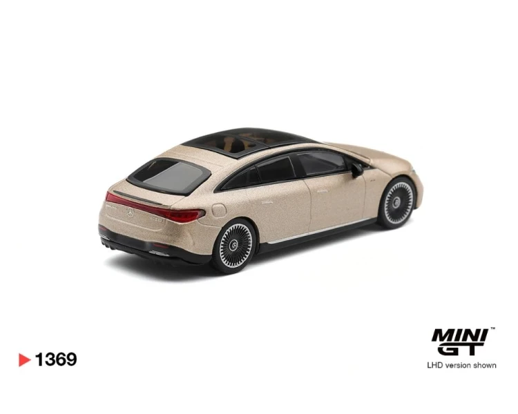 Mini GT #1369 Mercedes-Benz EQS 53 Signature Kalahari Gold Magno MGT01369