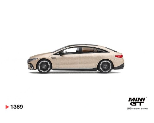 Mini GT #1369 Mercedes-Benz EQS 53 Signature Kalahari Gold Magno MGT01369