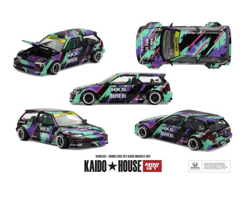 Kaido House Honda Civic EF Kaido Works HKS KHMG303