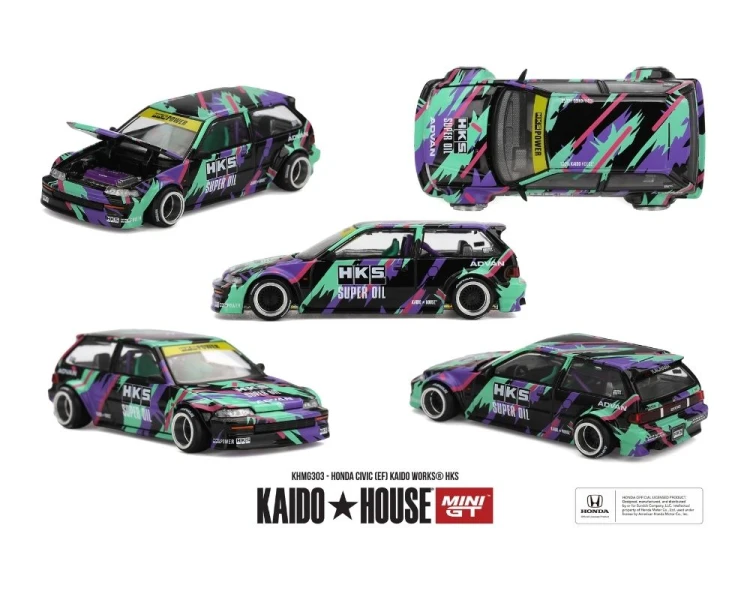 Kaido House Honda Civic EF Kaido Works HKS KHMG303