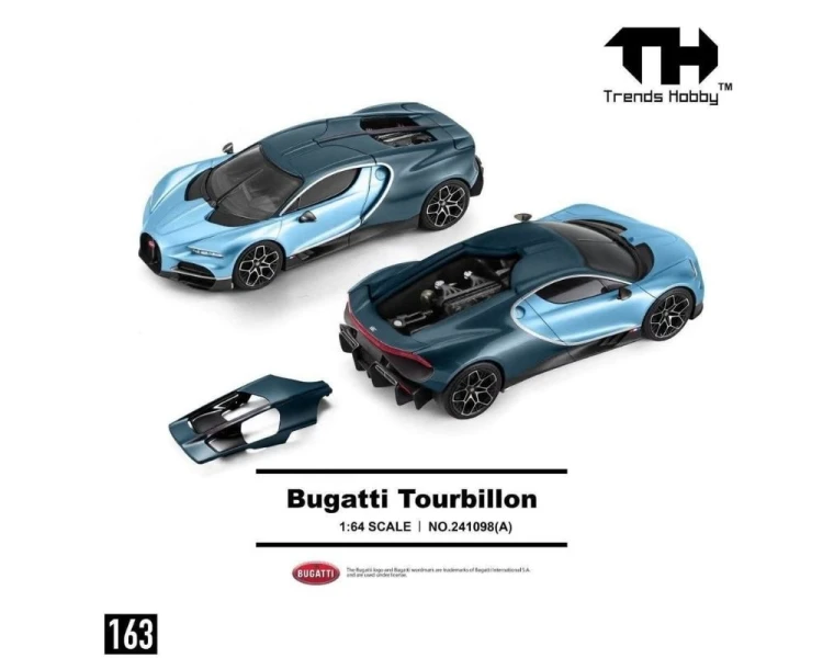 Trends Hobby Bugatti Tourbillon Blue Atlantic TH241098A