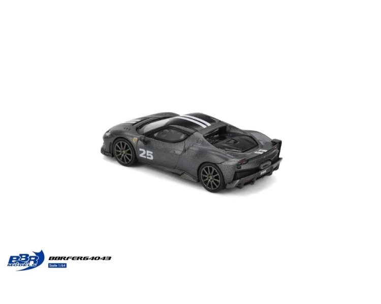 BBR Models Ferrari 296 Speciale Grigio Silverstone Opaco BBRFER64043