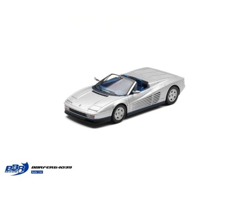 BBR Models Ferrari Testarossa Spider Pininfarina Gianni Agnelli Silver BBRFER64039