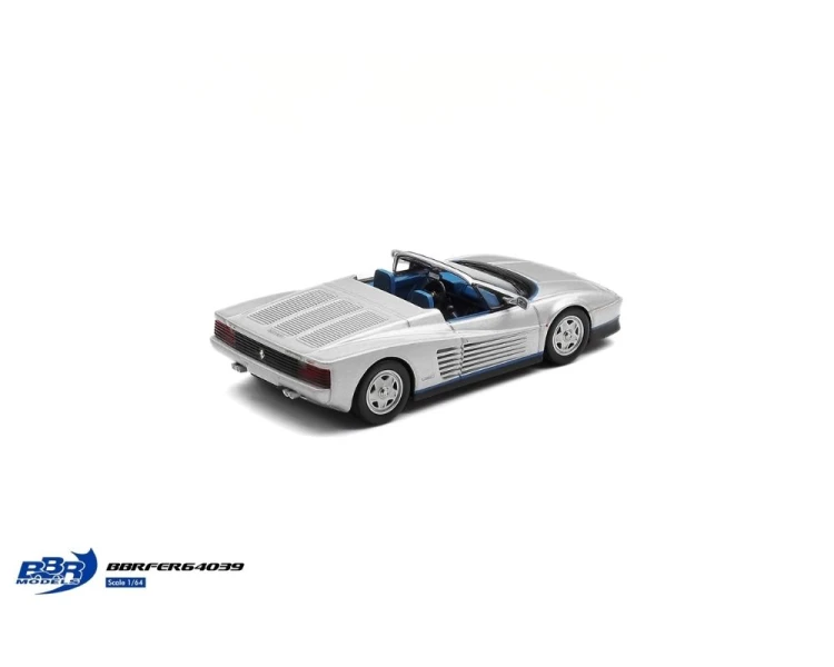 BBR Models Ferrari Testarossa Spider Pininfarina Gianni Agnelli Silver BBRFER64039
