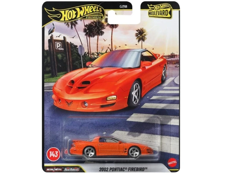 Hot Wheels Premium Boulevard Set 2002 Pontiac Firebird JHW17
