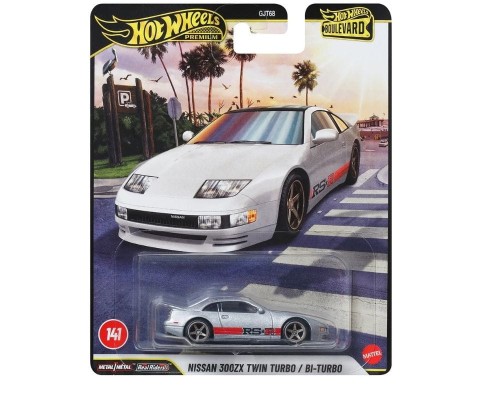 Hot Wheels Premium Boulevard Set Nissan 300ZX Twin Turbo JHW25