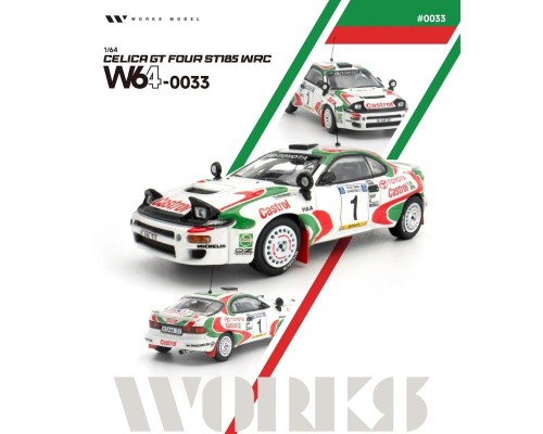 Works Model Toyota Celica GT Four ST185 WRC W640033