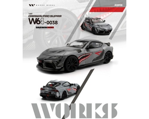 Works Model Toyota Supra Darwin Pro Carbon Grey W640038