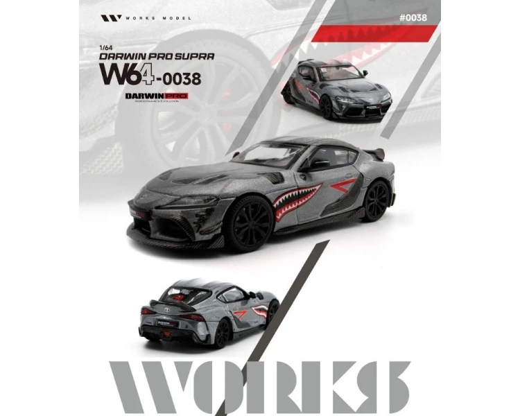 Works Model Toyota Supra Darwin Pro Carbon Grey W640038