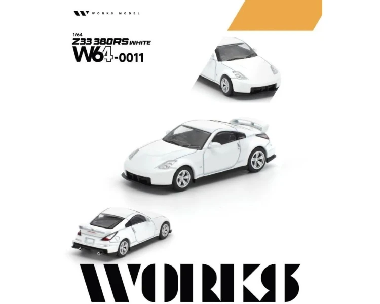 Works Model Nissan Z33 380RS White W640011