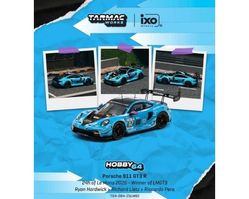 Tarmac Works Porsche 911 GT3 R 24 Hrs Le Mans 2025 Winner T64-084-25LM92