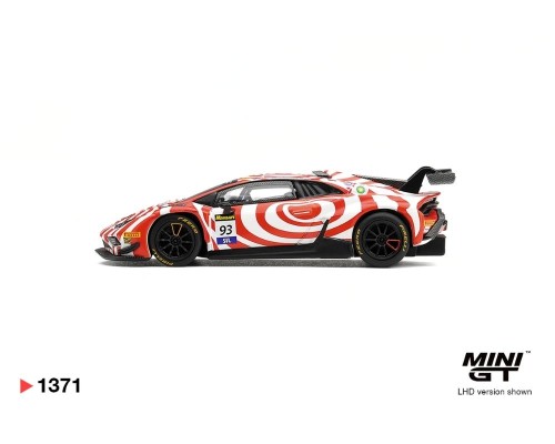 Mini GT #1371 Lamborghini Huracan GT3 EVO2 #93 Wall Racing 2025 Bathurst 12 Hrs MGT01371