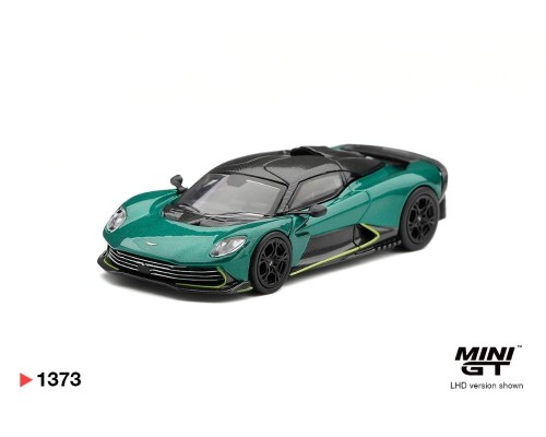 Mini GT #1373 Aston Martin Valhalla Podium Green MGT01373