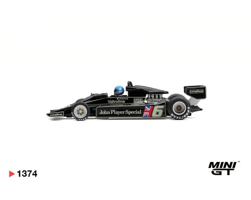 Mini GT #1374 Lotus 78 #6 Ronnie Peterson 1978 South African GP Winner MGT01374