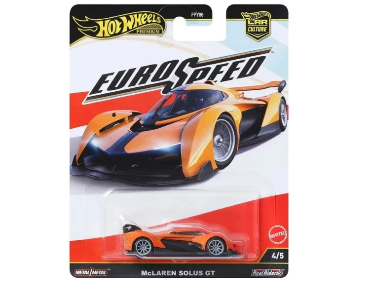 Hot Wheels Premium Car Culture Eurospeed McLaren Solus GT JBK78