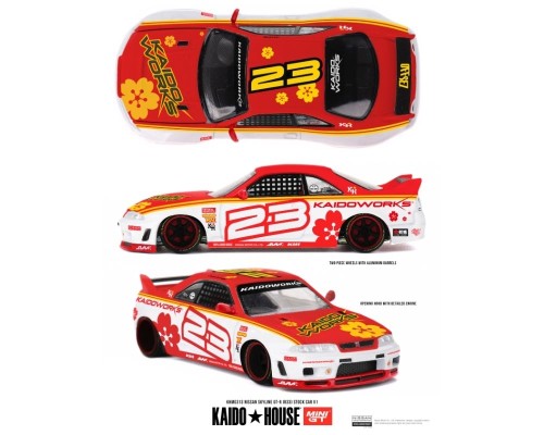 Kaido House Nissan Skyline GT-R R33 Kaido Stock Car V1 KHMG313