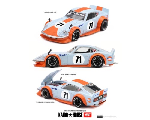 Kaido House Nissan Fairlady Z Kaido GT Gulf V1 KHMG317
