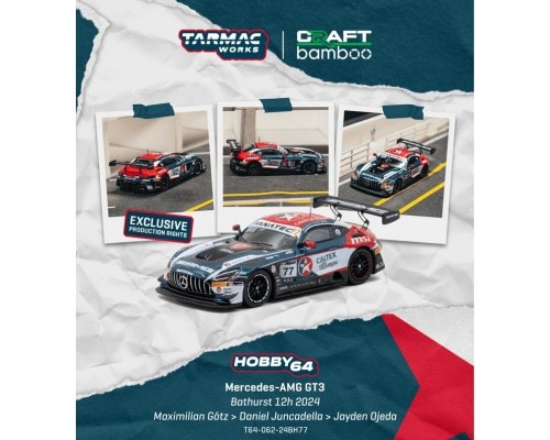 Tarmac Works Mercedes-Benz AMG GT GT3 #77 Bathurst 12 Hrs T64-062-24BH77