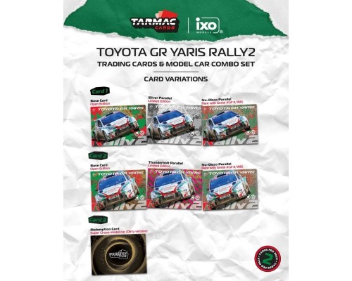 Tarmac Works Toyota Yaris GR Rally1 Hybrid #3 British Rally Championship T64-092-24BRC03