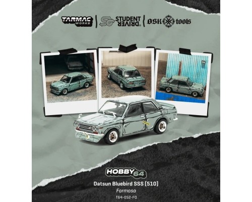 Tarmac Works Datsun 510 Bluebird Wagon SSS Formosa TC-T64-052-FO