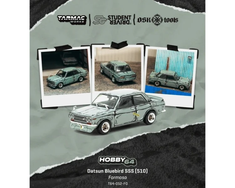 Tarmac Works Datsun 510 Bluebird Wagon SSS Formosa TC-T64-052-FO