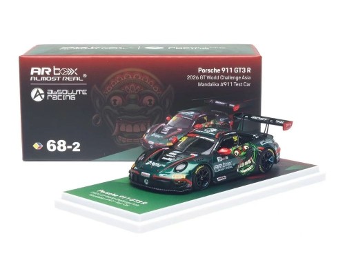 Almost Real Porsche 911 GT3 R #911 GT World Challenge Asia Mandalika Test Car 640006011